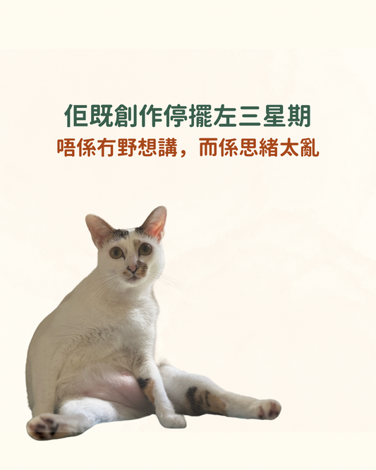 💭 創作又停擺？